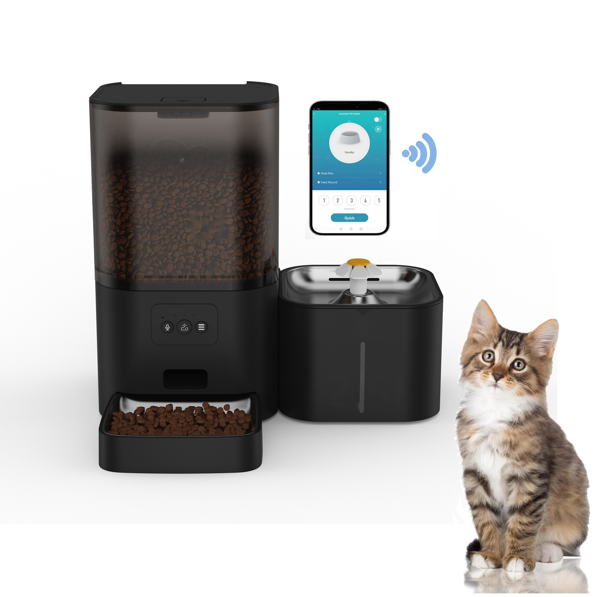 Distributeur & Fontaine 2-en-1 · 6 L + 2,5 L